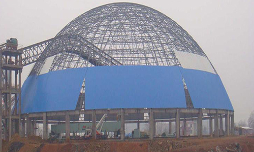 井冈山螺栓球网架加工的注意事项