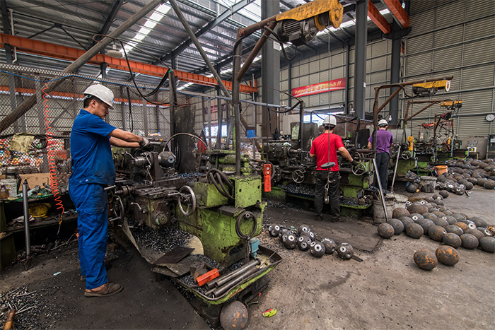 井冈山网架配件车间